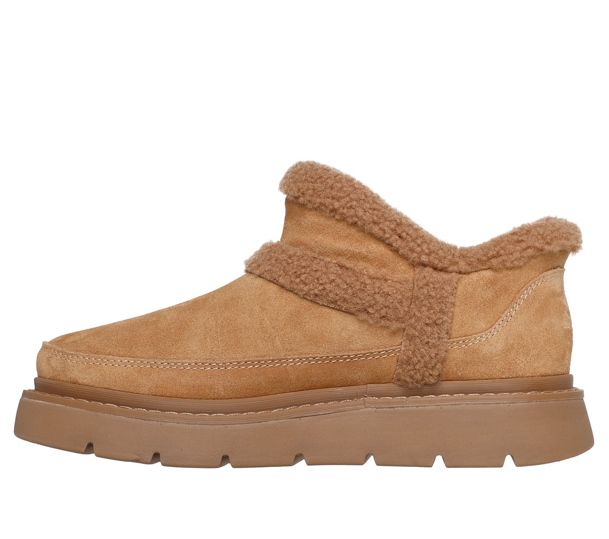 (取寄) ボブス スケッチャーズ レディース ハンズ フリー スリップインズ キープセイクス ライト ブーティ BOBS from SKECHERS women Hands Free Slip-Ins Keepsakes Lite Bootie Chestnut Skechers Slip-ins: BOBS Keepsakes Lite - Winter Snug