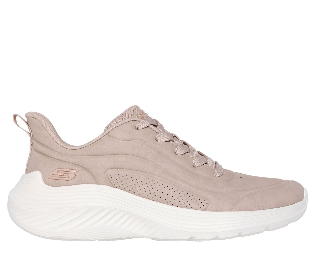 Skechers Dames BOBS Sport Squad Waves - Just Wading CM Taupe, Maat 35, Medium