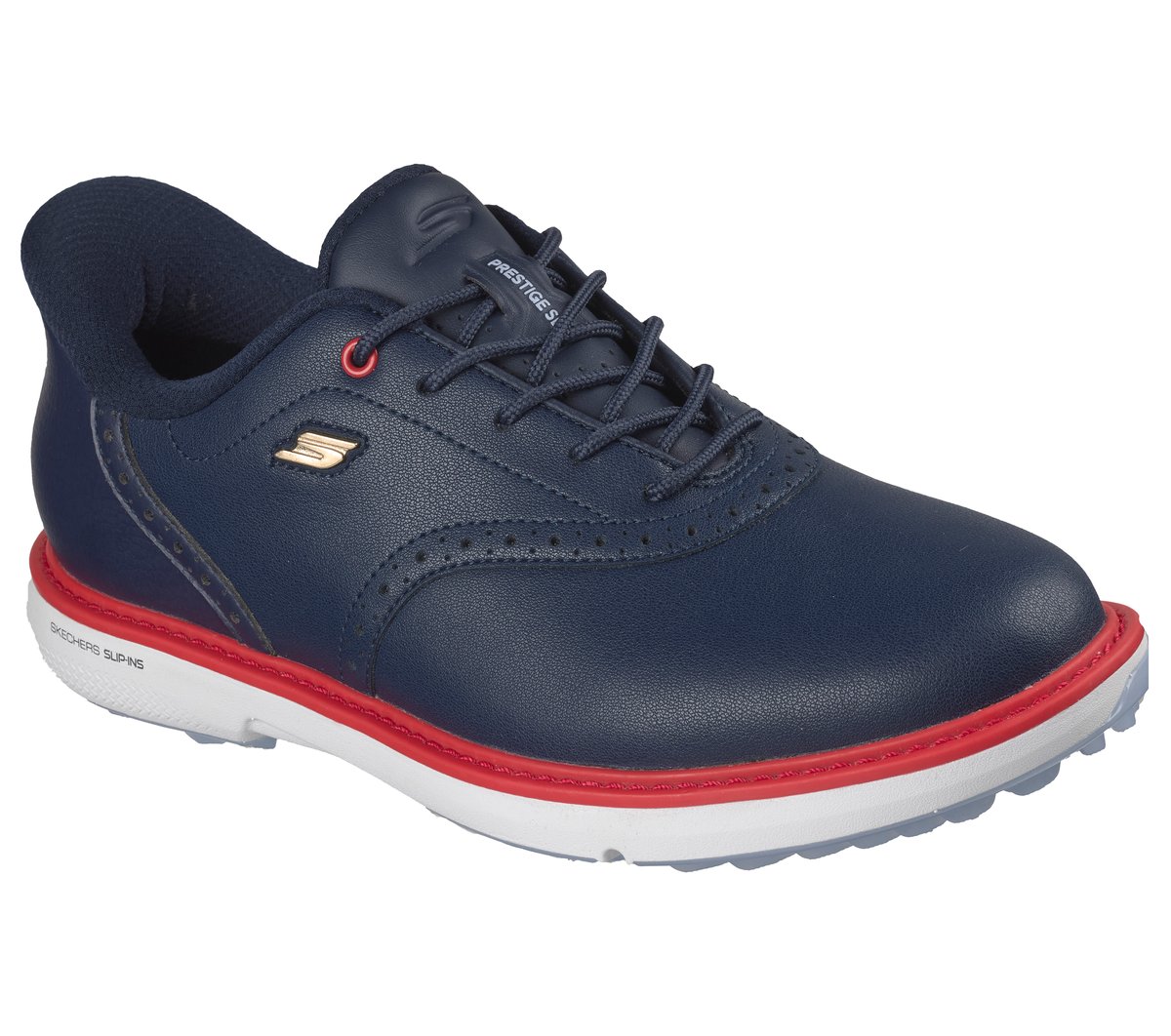 Skechers Slip-ins Waterproof: GO GOLF Prestige SL - NAVY / RED