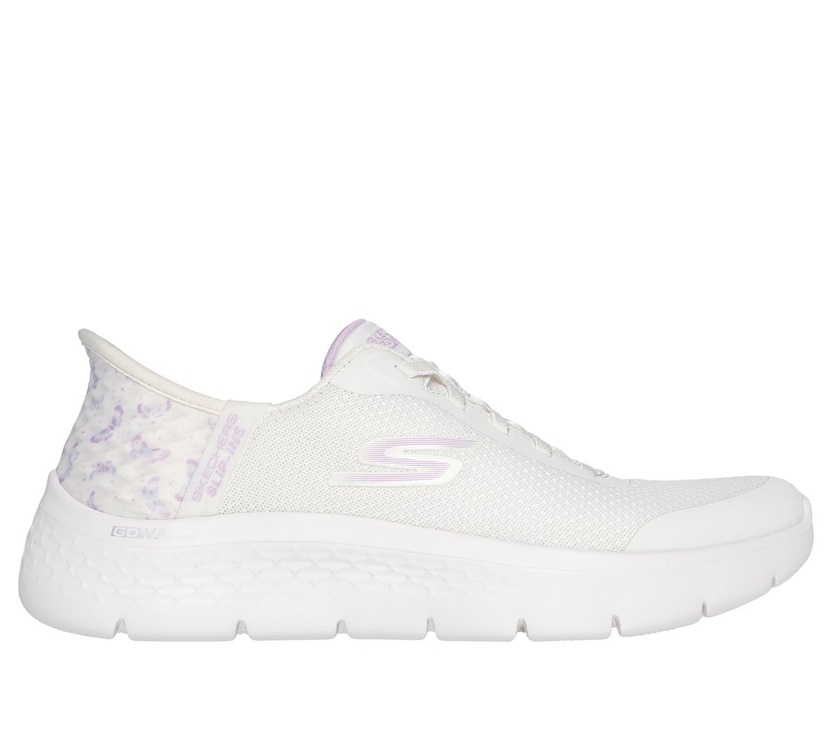 SKECHERS スリップインズGOWALK 124823 ホワイト/パープル Skechers Slip-ins: GO WALK Flex - Eva