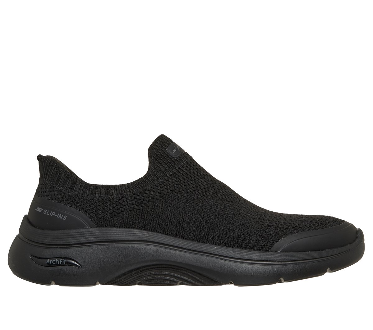 Skechers Slip-Ins: GO WALK Arch Fit 2.0 - Katia Slip-On Shoes in Schwarz, Größe 43, Vegan, In der Maschine waschbar