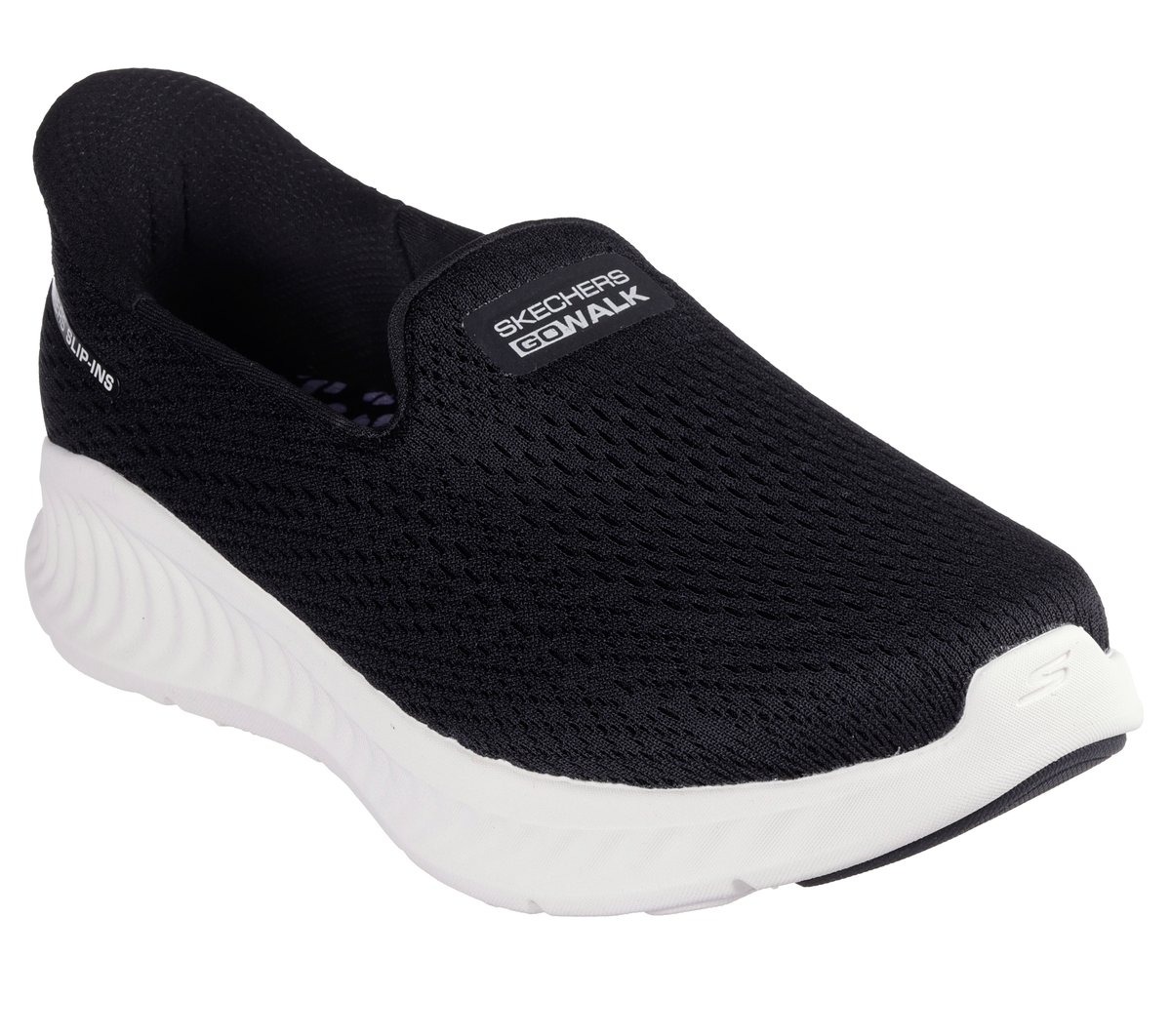 Skechers Slip-ins: GO WALK Now - Ivy - BLACK / WHITE