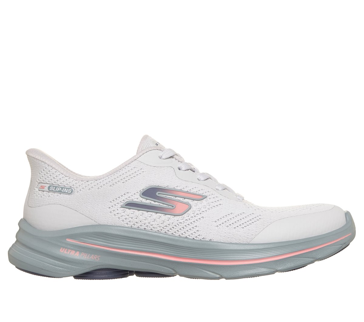 Skechers Damen Slip-ins: GO WALK 8 - Vivian Sneaker in Schwarz, Größe 43, Vegan, Waschmaschinenfest