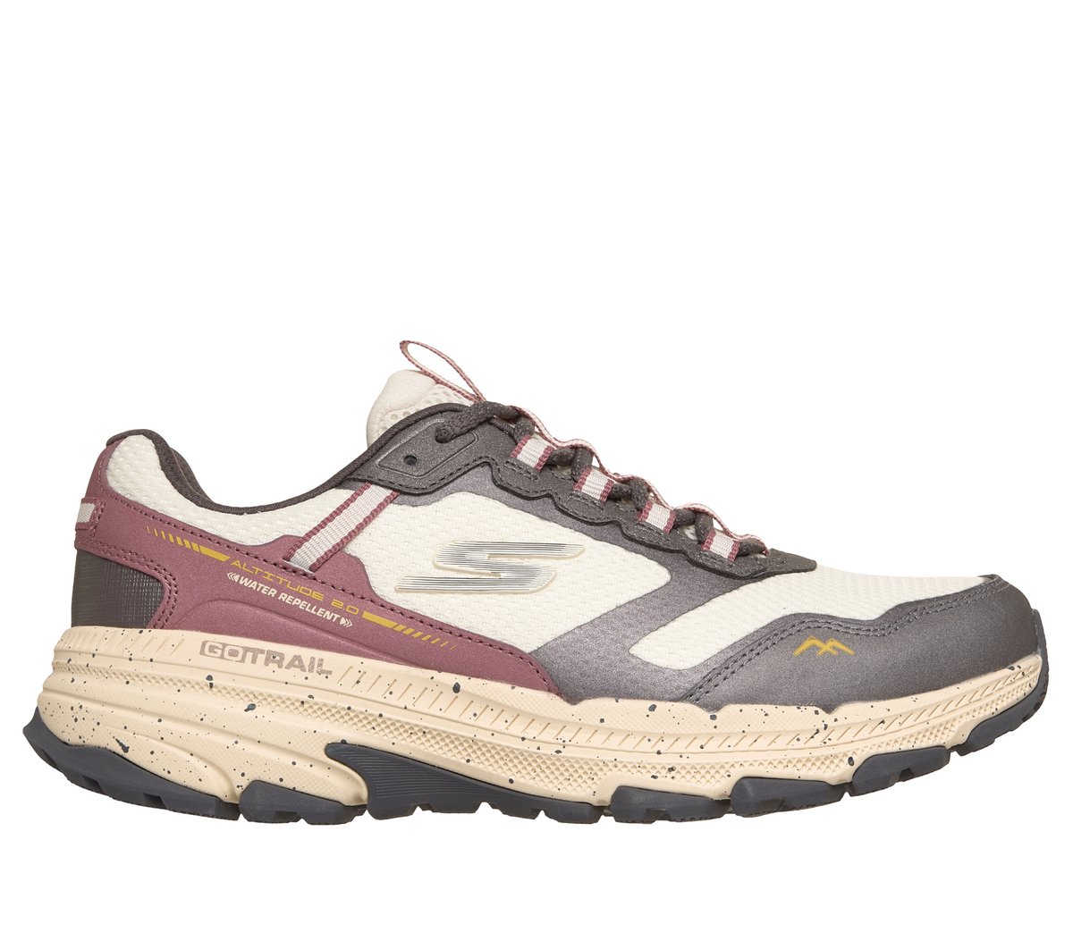 Skechers GO RUN Trail Altitude 2.0 - Ravine Sneaker in Schwarz/Blau, Größe 41, Vegan