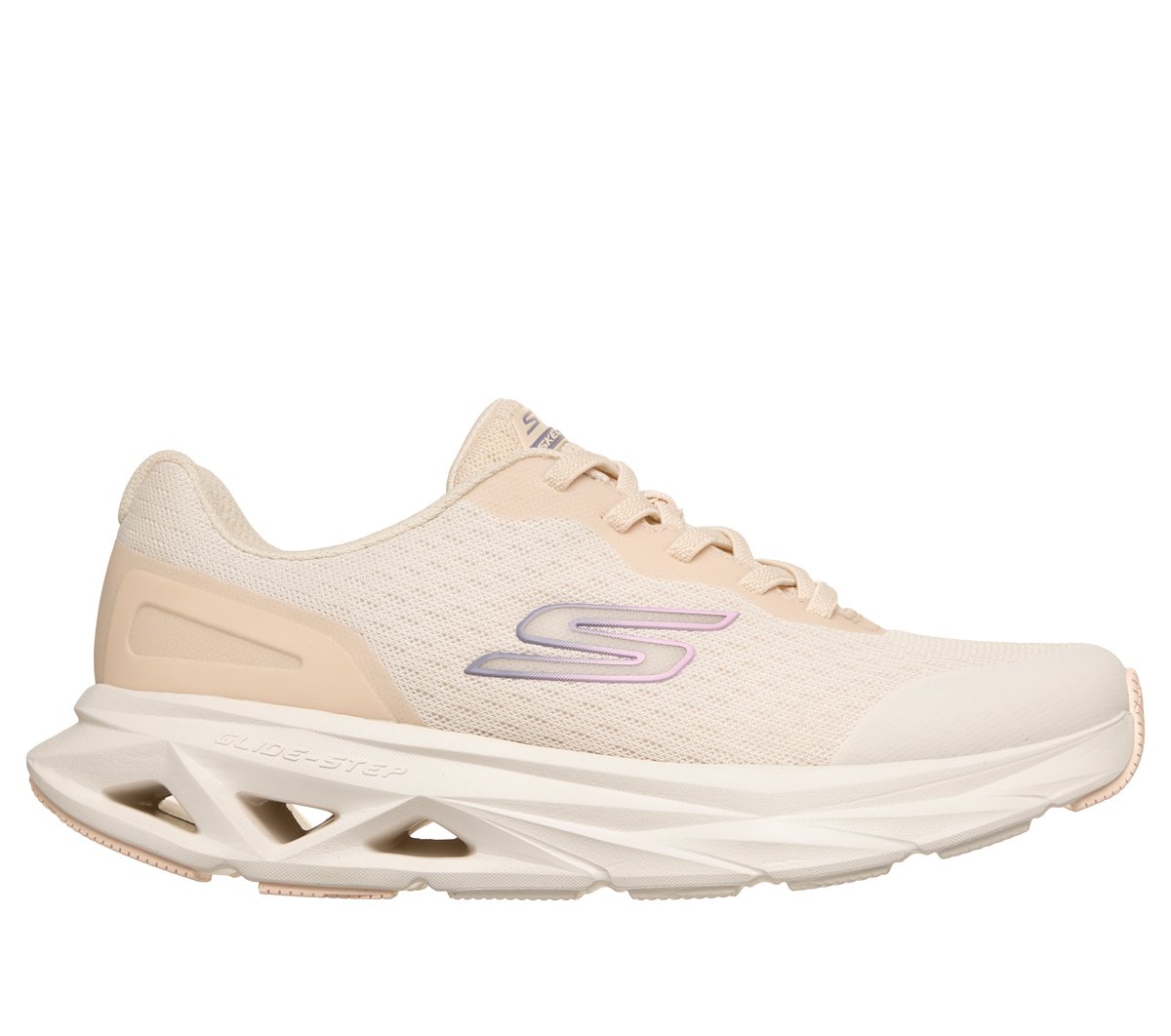 Skechers Glide-Step Vortex - Avalin Sneaker in Light Blau, Größe 41, Vegan, In der Maschine waschbar