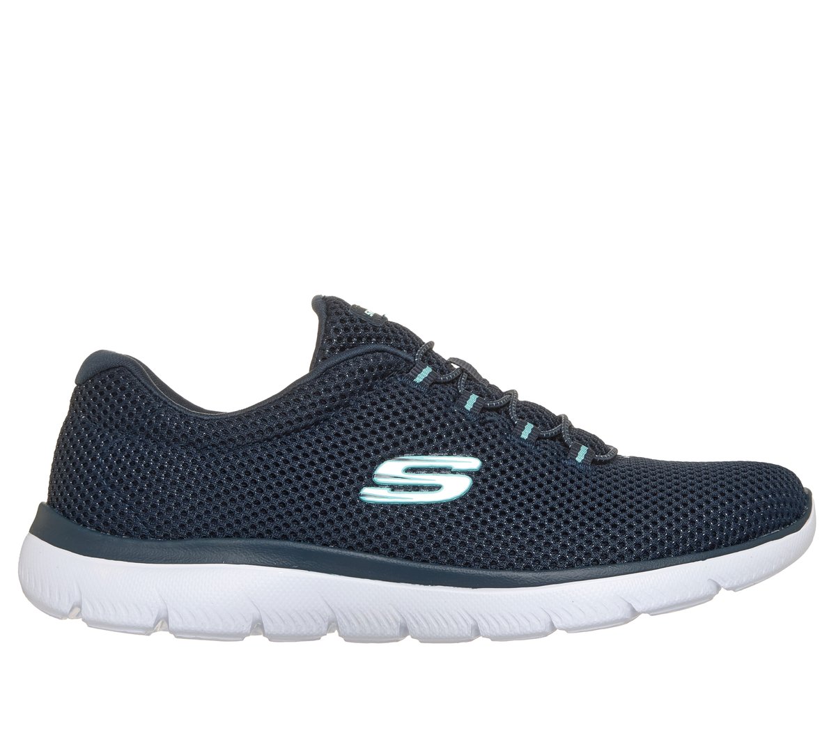 Skechers Dames Summits CM Zwart, Maat 35, Vegan, Medium