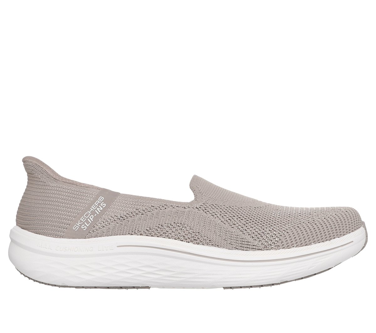 Skechers Dames Slip-ins: Max Cushioning Lite Aura - Tessa CM Marine, Maat 35, Vegan, Mag in de wasmachine, Medium