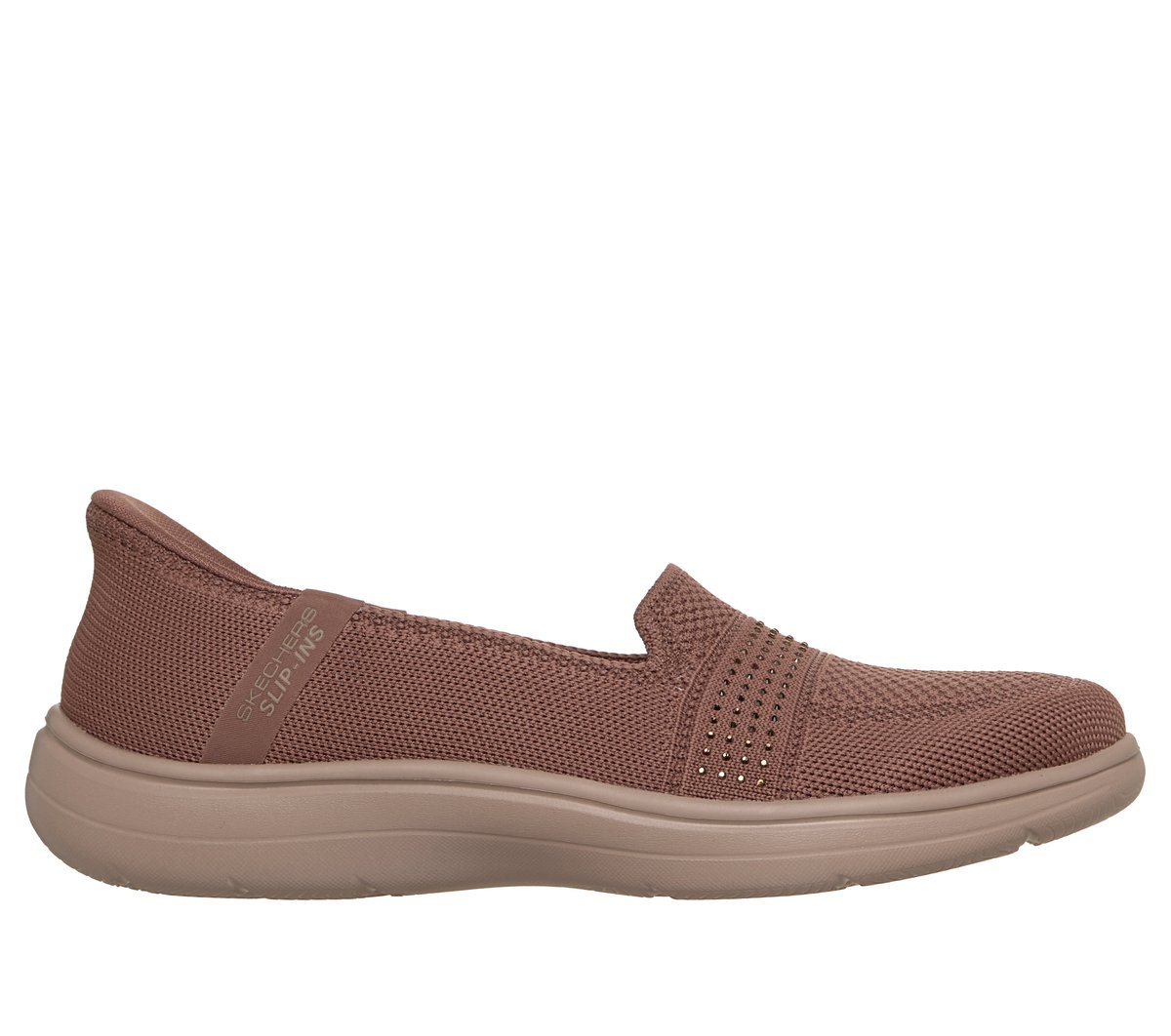 Skechers kobiety Slip-ins: On-The-GO Radiant - Uptown w Czarny, Rozmiar 38, Vegan Buty