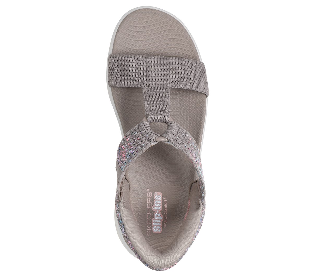 Skechers Slip-ins: GO WALK Massage Fit Sandal - Confetti Sky