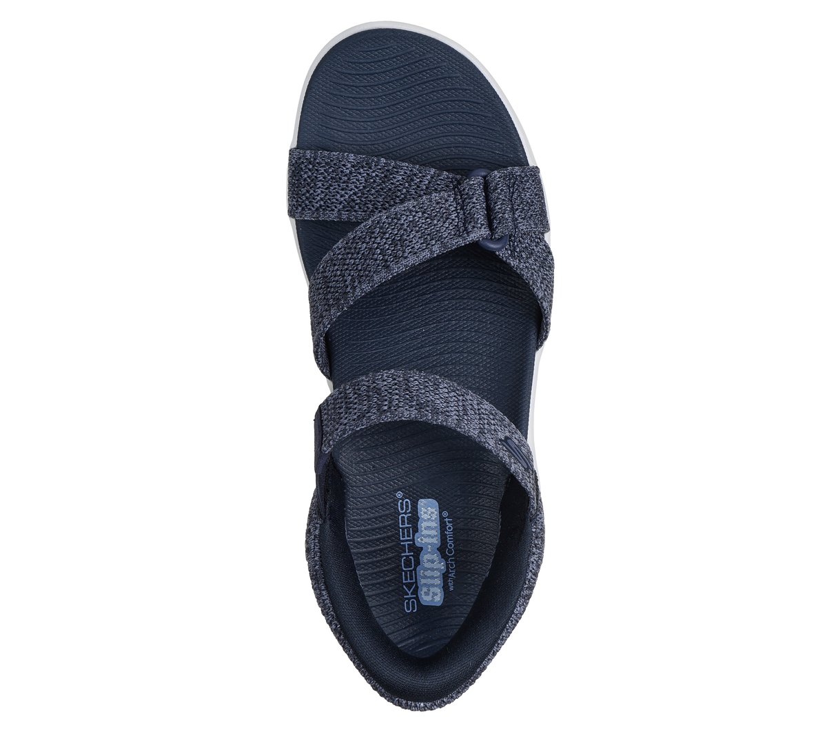 靴 FOOTWORKS SANDALS SMOOTH 26.5 Vibram Skechers Slip-ins: GO WALK Massage Fit Sandal - Heather