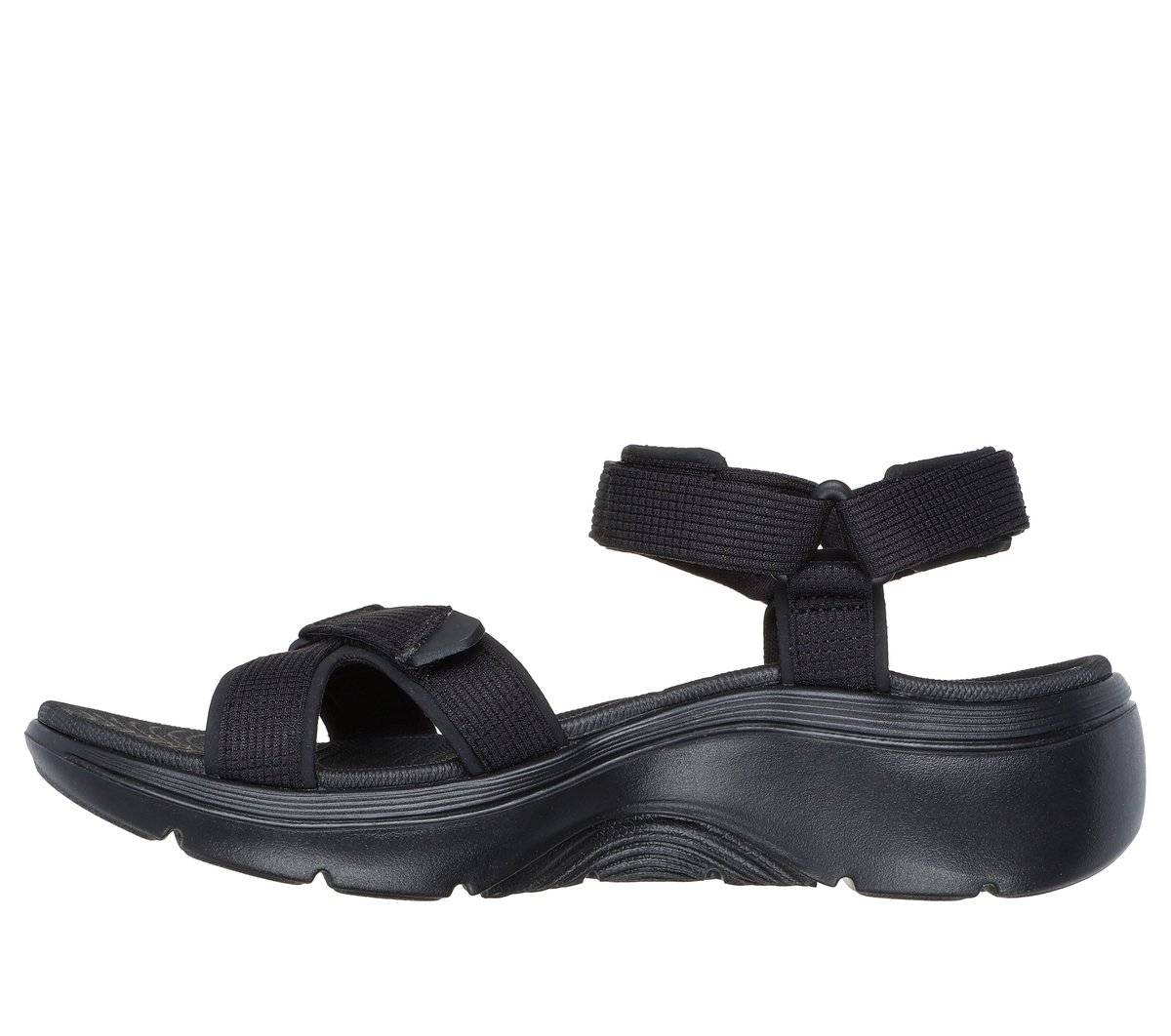 GO WALK Arch Fit 2.0 Sandal - Exhilarate - BLACK