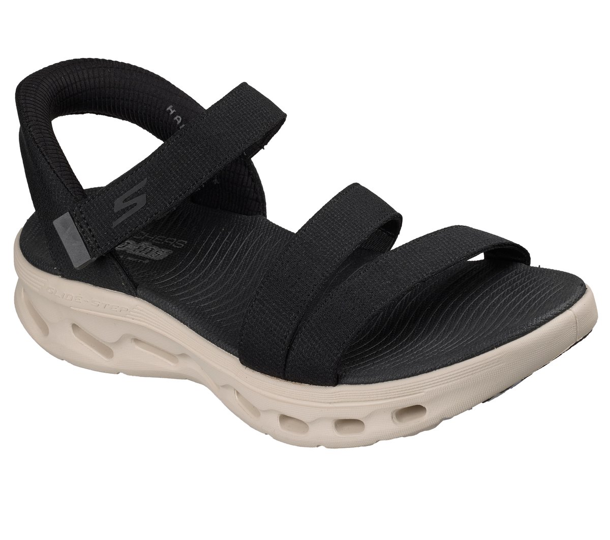 Adélie Dark Navy Skechers Slip-ins: GO WALK Glide-Step 2.0 Sandal - Ella