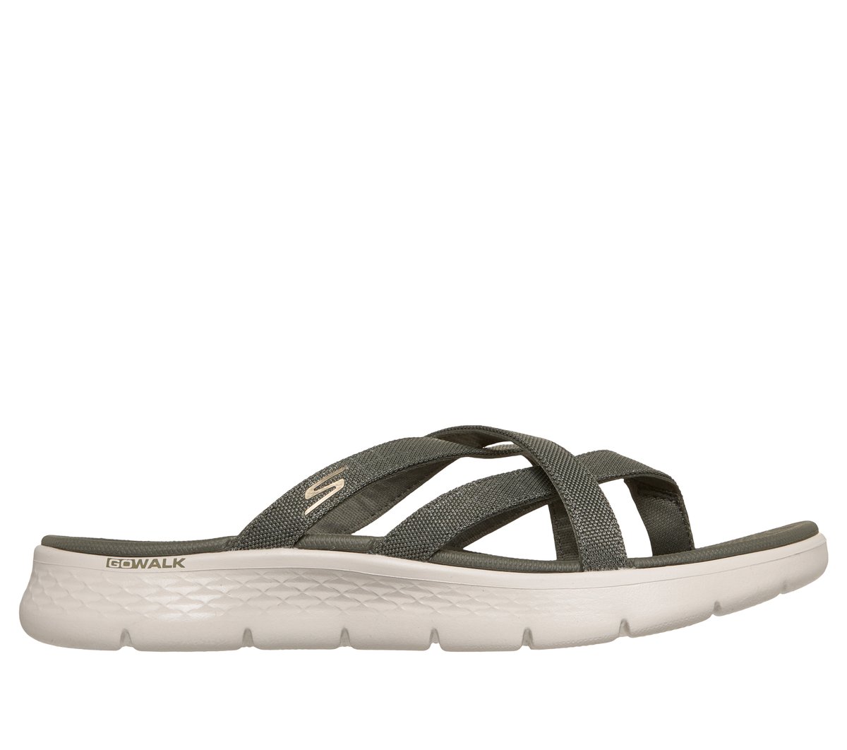 GO WALK Flex Sandal - Ssselena - OLIVE