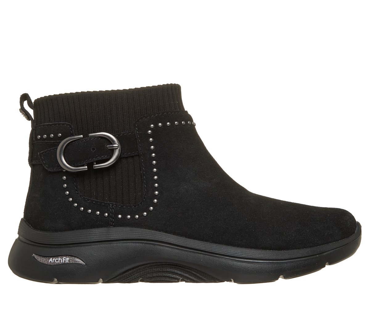 Skechers Dames Martha Stewart: GO WALK Arch Fit 2.0 Boot CM Zwart, Maat 35, Vegan, Medium