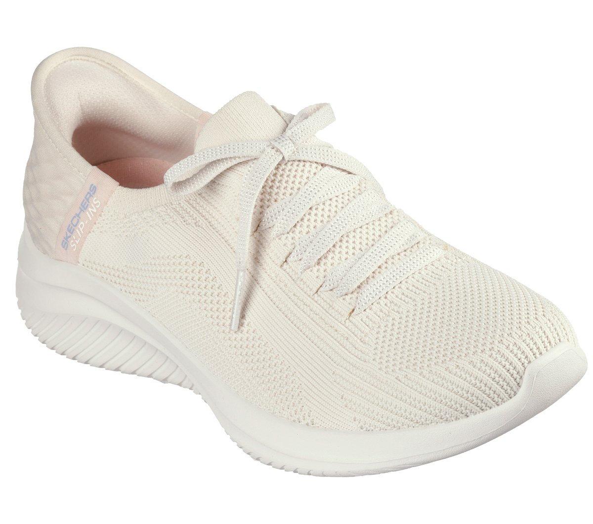 スケッチャーズ スリップインズ- ブリリアント シャイン　シルバーホワイト スケッチャーズ SKECHERS Slip-ins:Summits - Brilliant Shine