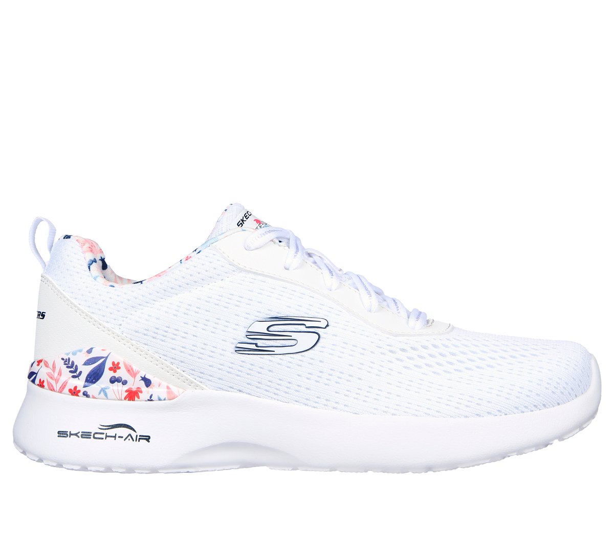 Skechers Dames Skech-Air Dynamight - Laid Out CM Wit, Maat 35, Vegan, Medium