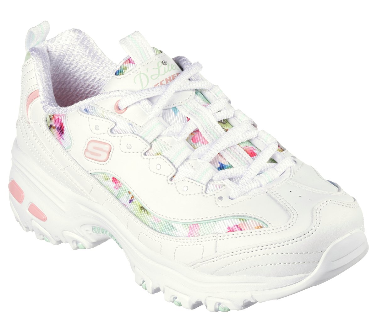 【極美品・希少】SKECHERS　D'LITES BLOOMING FIELDS 9f132f711944215aebbd1d53851a2c