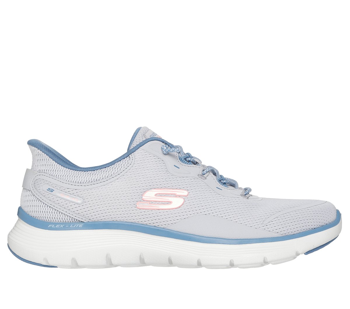 Skechers kobiety Slip-ins: Flex Appeal 5.0 -Easy Breezy w Jasny Fiolkoworozowy, Rozmiar 39, Vegan, Nadają się do prania w pralce Sneakersy