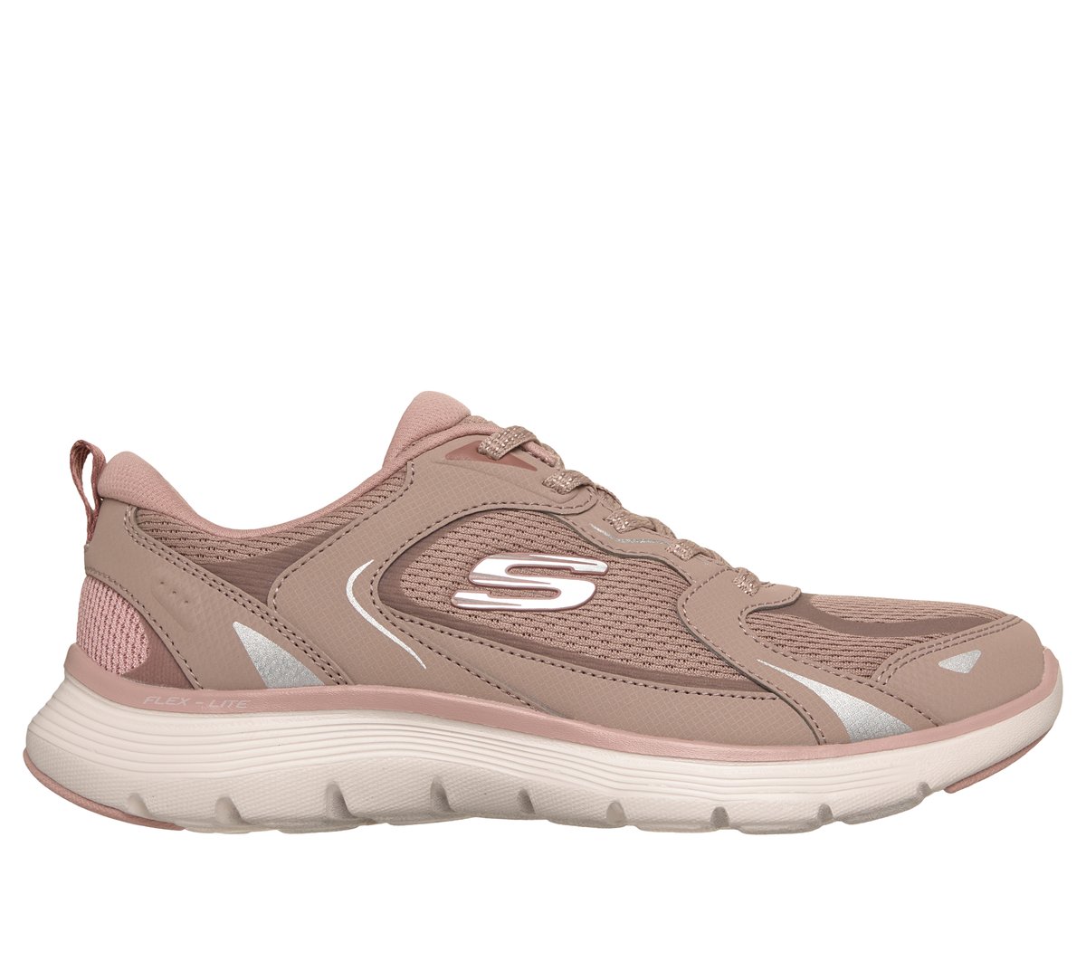 Skechers Dames Flex Appeal 5.0 - Retro Rush CM Wit, Maat 35, Medium