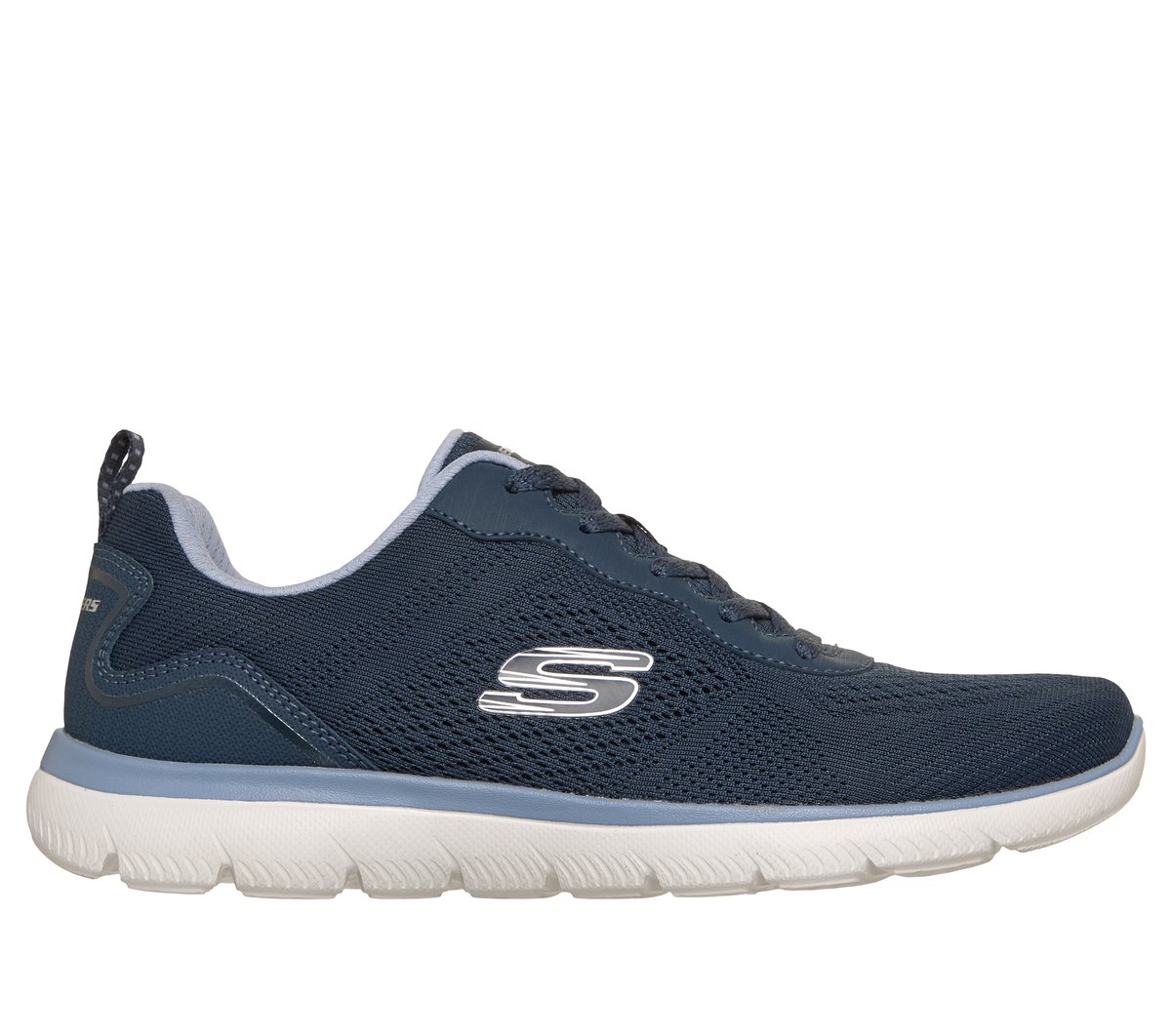 Skechers Summits - Quiet Dream Chaussures Moyen Width en Noir, Pointure 43, Vegan, Lavable en machine