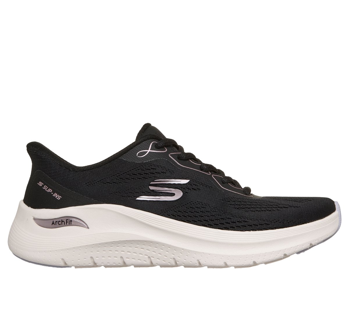 Skechers Slip-ins: Arch Fit 2.0 - Bold Motion Chaussures Moyen Width en Bleu Marine, Pointure 43, Vegan, Lavable en machine