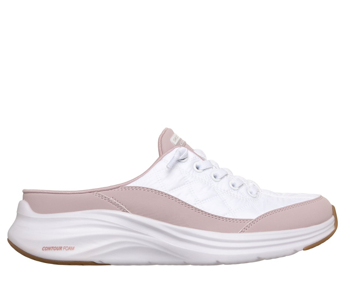 Skechers Dames Contour Foam - Cozy Fit Sweet Embrace CM Lavendel, Maat 35, Vegan, Mag in de wasmachine, Medium