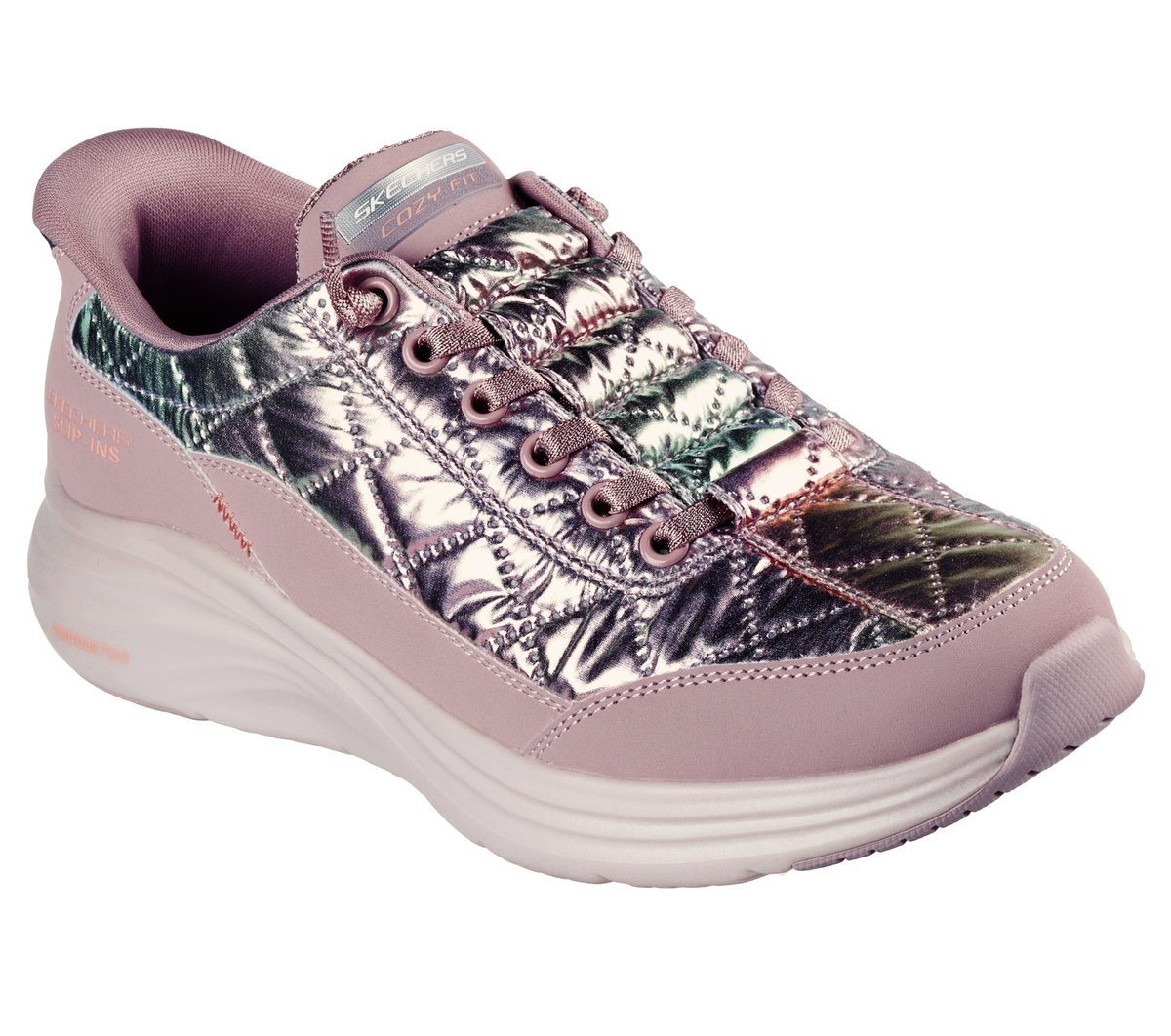 Skechers Slip-ins: Contour Foam - Cozy Fit Shining Pearl