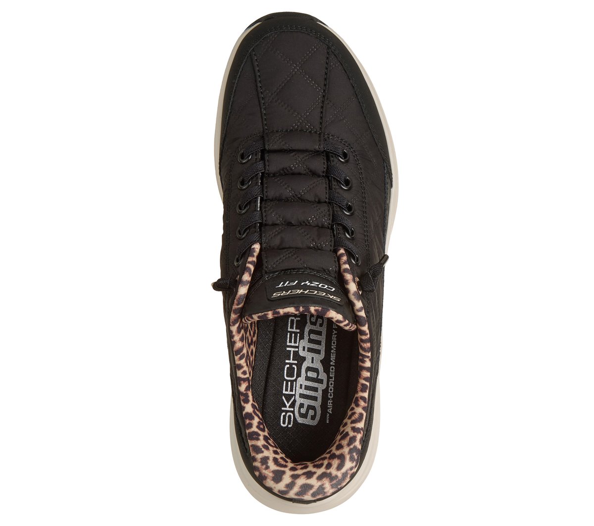 Skechers Slip-ins: Contour Foam - Cozy Fit Leopard Dream - thumbnail 2