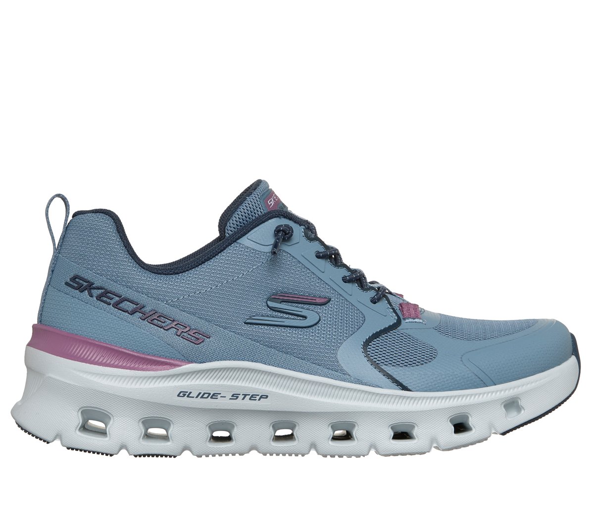 Skechers Dames Glide-Step Pro - Cool Drift CM Pruim, Maat 35, Vegan, Mag in de wasmachine, Medium