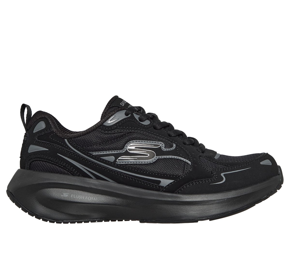 Skechers Dames Waterproof: Plush Foam - Cool Mist CM Natuurlijk, Maat 35, Medium