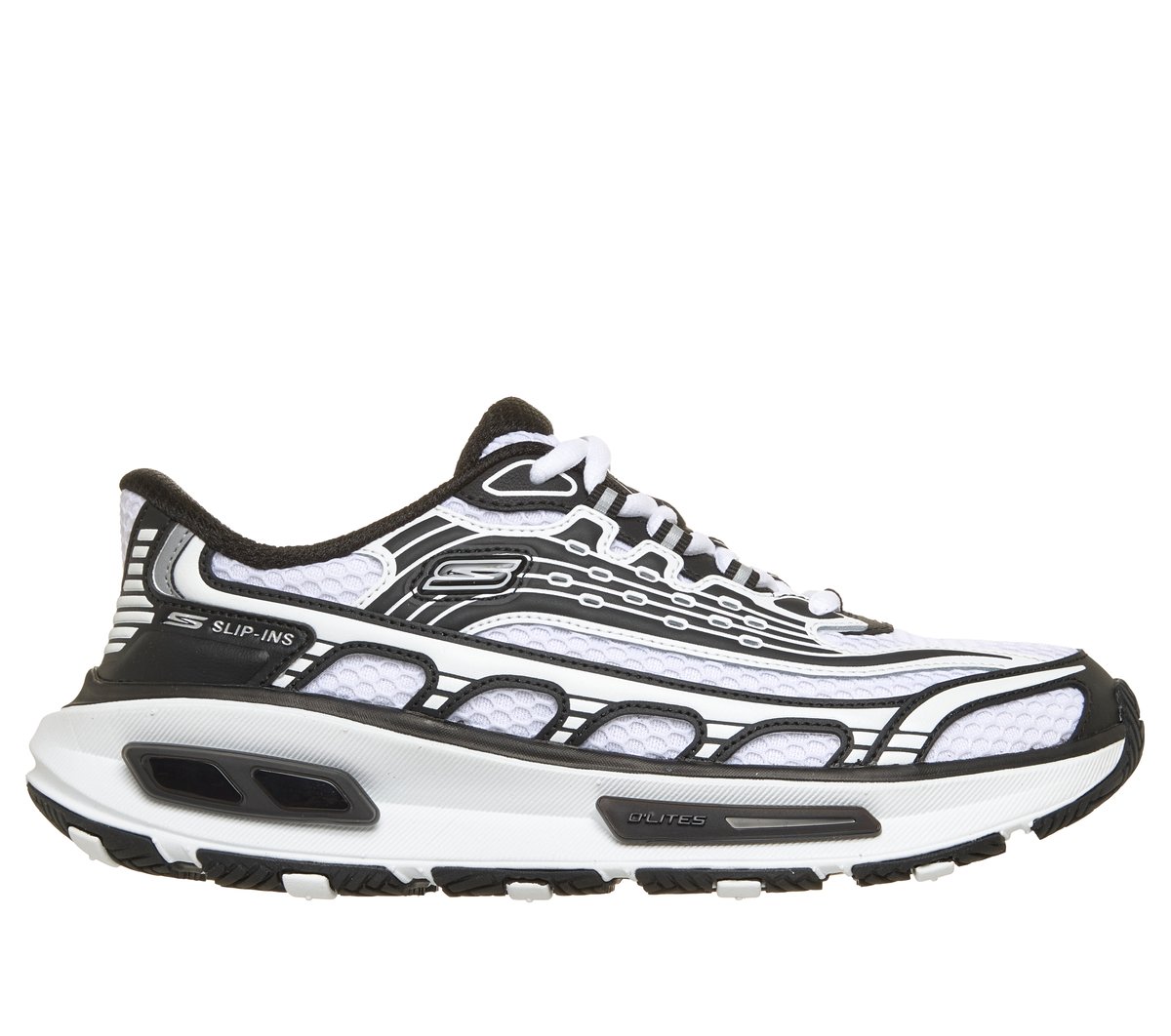 Baccarat キャディックストレイ Skechers Slip-ins: Arch Fit D'Lites 330 - Modern Retro