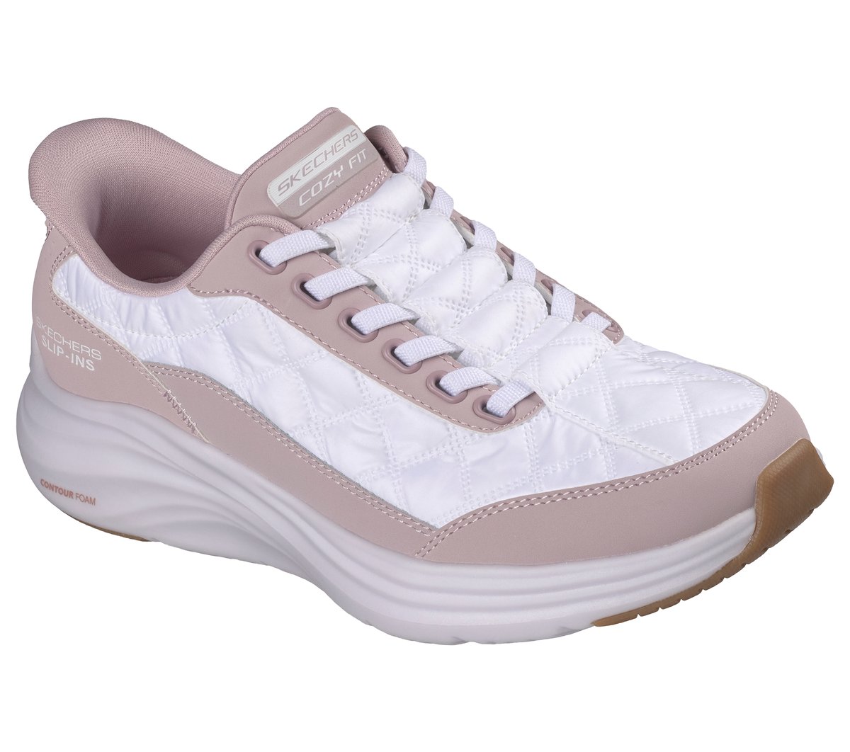 Skechers Slip-ins: Contour Foam - Cozy Fit Soft Legacy - LAVENDER