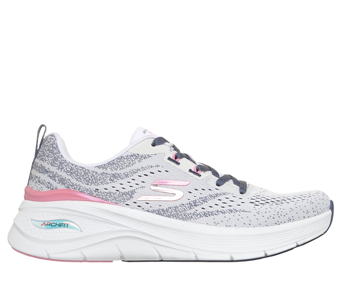 Skechers Dames Arch Fit 3.0 - Radiant Wave CM Natuurlijk/Taupe, Maat 35, Vegan, Mag in de wasmachine, Medium