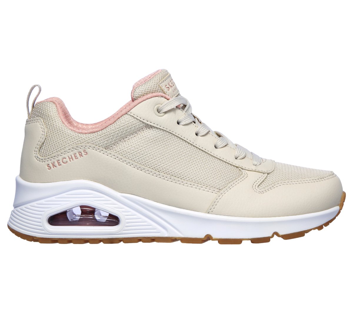 Skechers Dames Uno - Inside Matters CM Natuurlijk, Maat 35, Medium