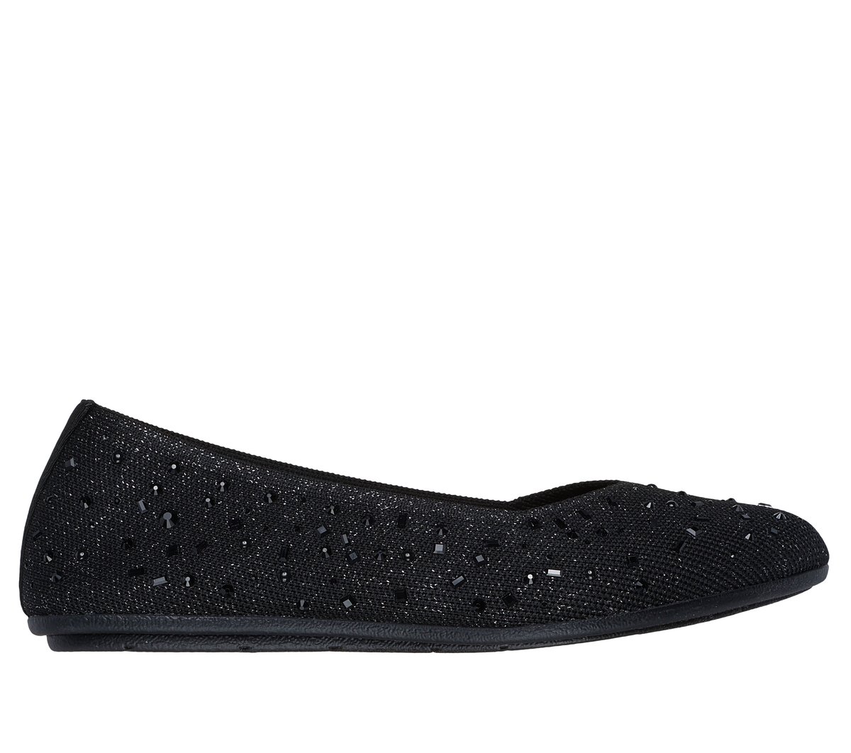 Skechers Dames Cleo 2.0 - Dazzling Daze CM Zwart, Maat 35, Vegan, Medium