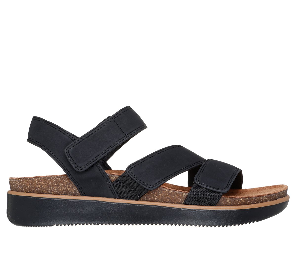 Skechers Lifted Comfort Shoes em Preto, Tamanho 42, Vegan