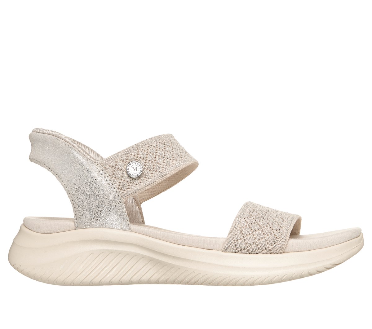 (取寄) スケッチャーズ レディース マーサ ウルトラ フレックス 3.0 - シャイン オン アス SKECHERS women Martha Stewart's Ultra Flex 3.0 - Shine On Us Natural Skechers Slip-ins Martha Stewart: Ultra Flex 3.0 - Shine On Us