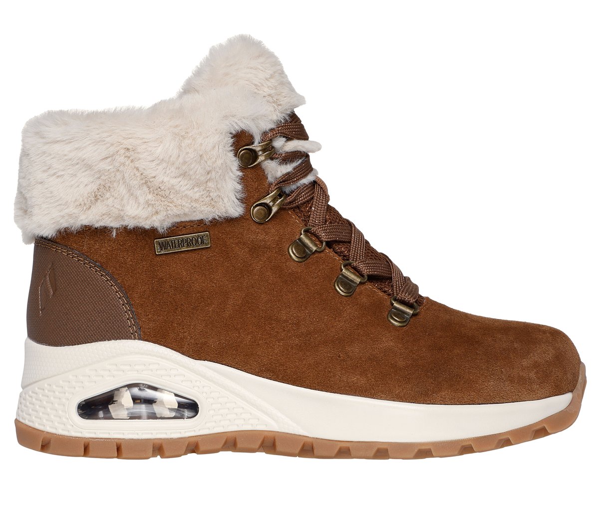Skechers UNO Rugged - Moonlight Ridge Stiefel Shoes in Braun, Größe 41