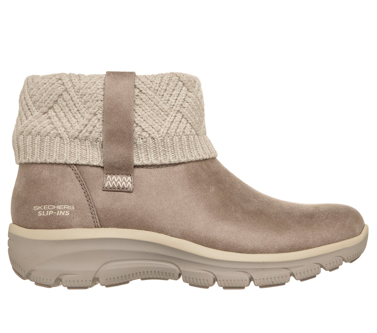 Skechers Slip-ins Relaxed Fit: Easy Going - Cozy Weather 4 Stiefel Shoes in Schwarz, Größe 41, Vegan