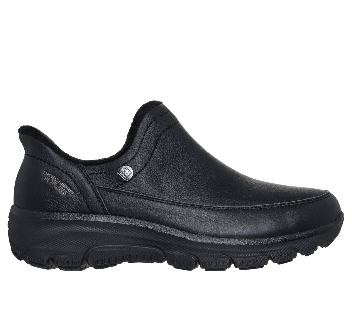 Skechers Dames Slip-ins Relaxed Fit: Easy Going - Modern Whisper CM Bruin, Maat 35, Medium