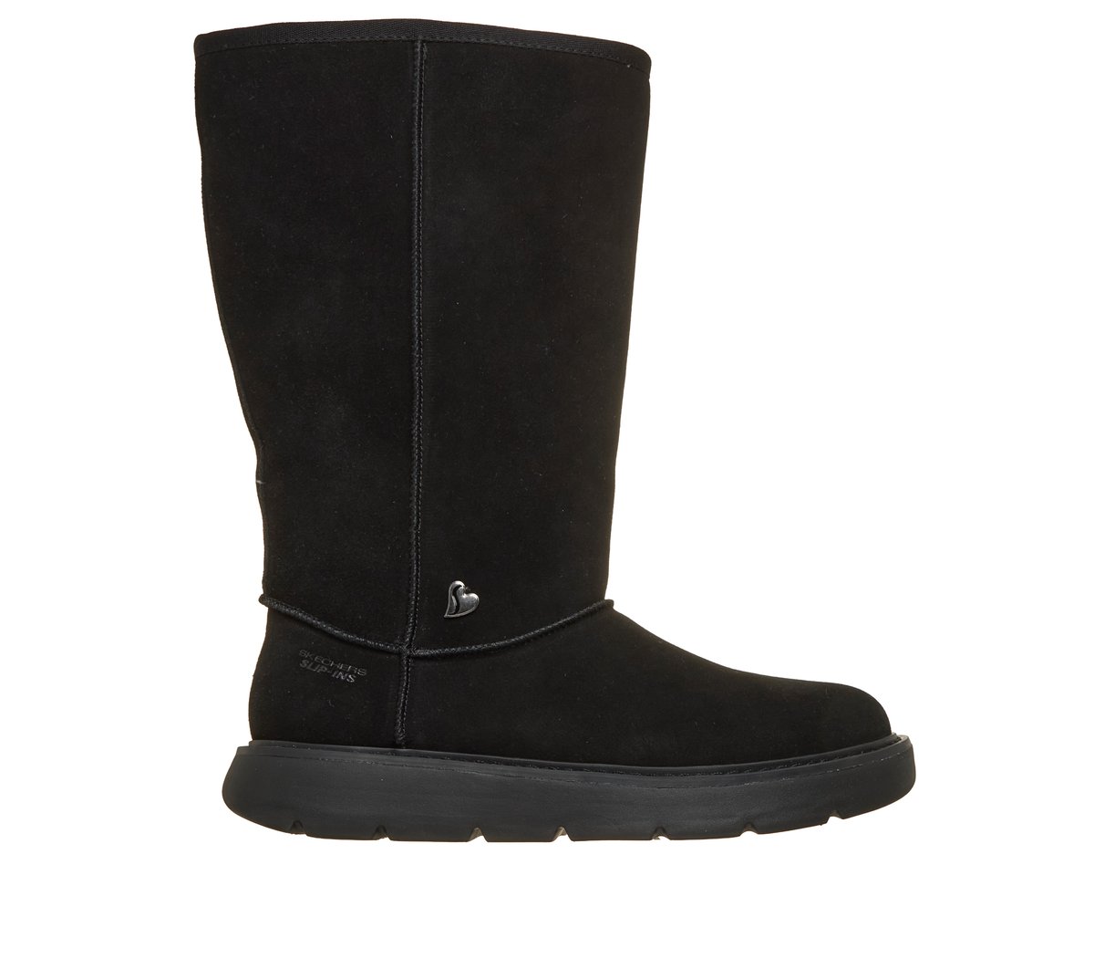 Skechers Dames Slip-ins: Keepsakes Cozy - Cozy Tall CM Zwart, Maat 35, Medium