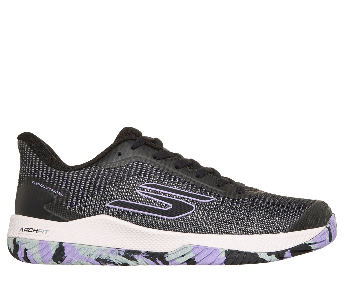 Skechers kobiety Viper Court Pro 2.0 w Jasny Szary, Rozmiar 39, Arch Fit Sneakersy