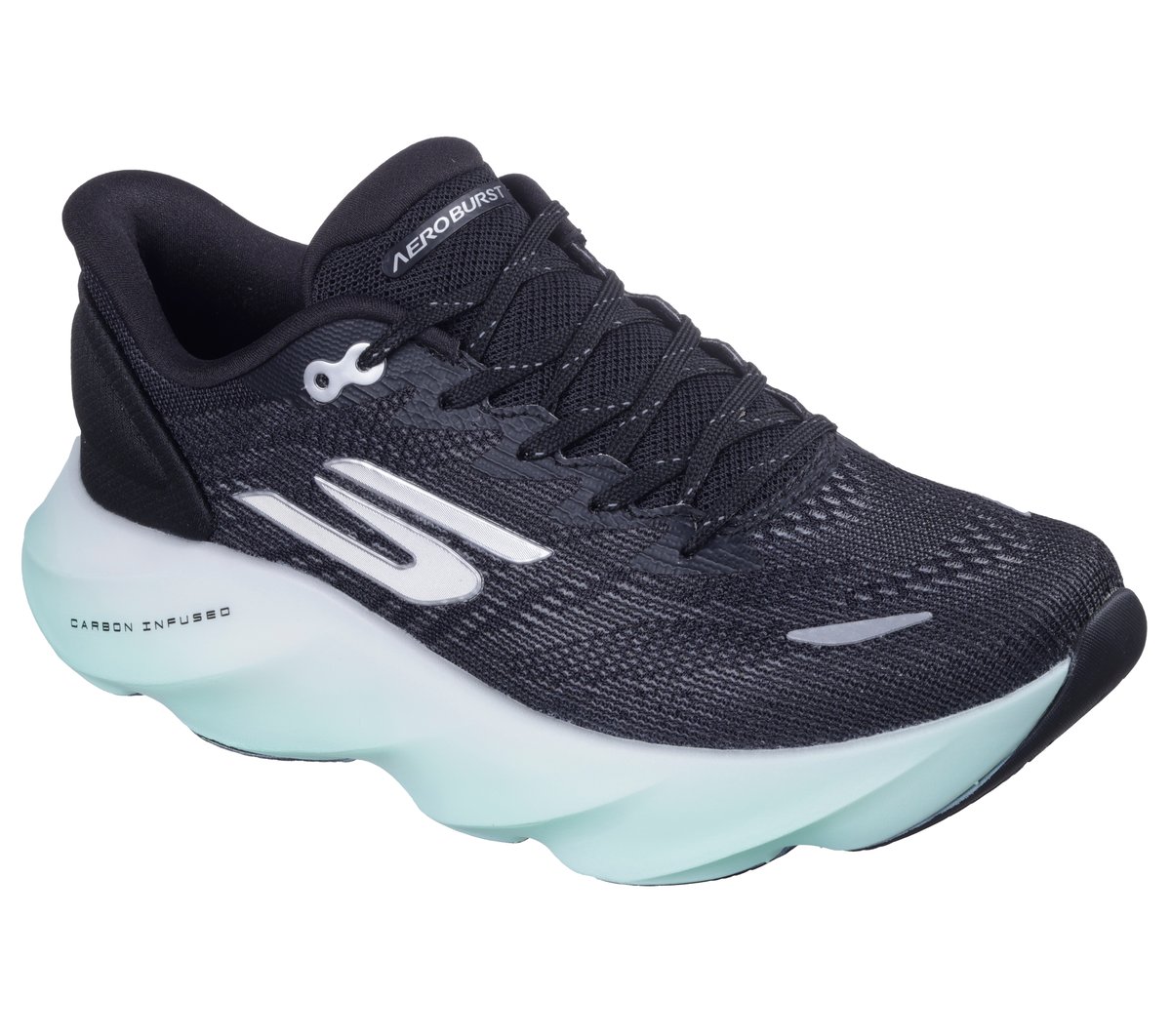 Skechers Aero Burst - BLACK / WHITE