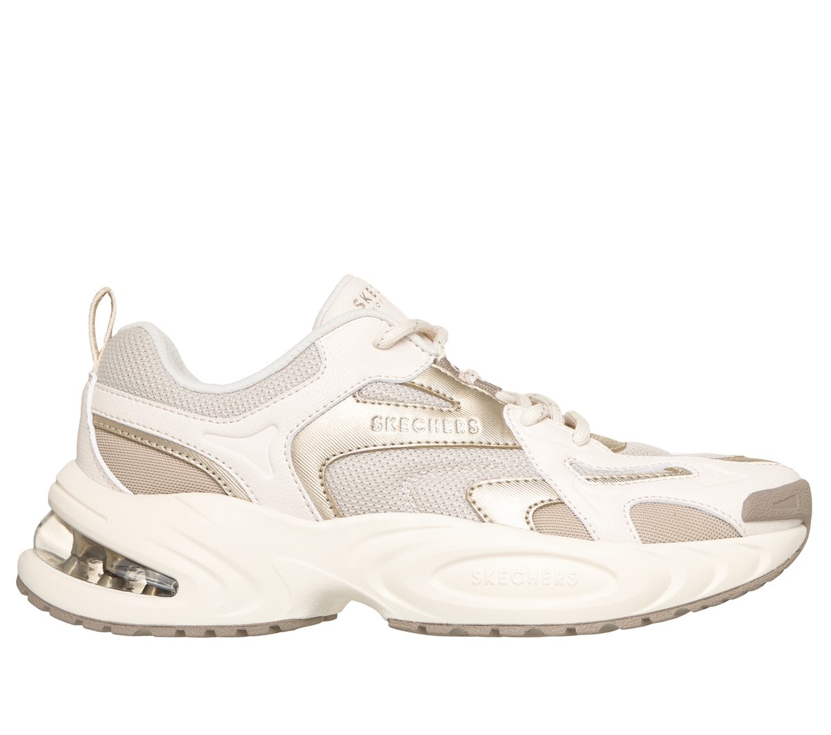 Skechers UNO Ryze - Scale Above Chaussures Moyen Width en Champagne, Pointure 41