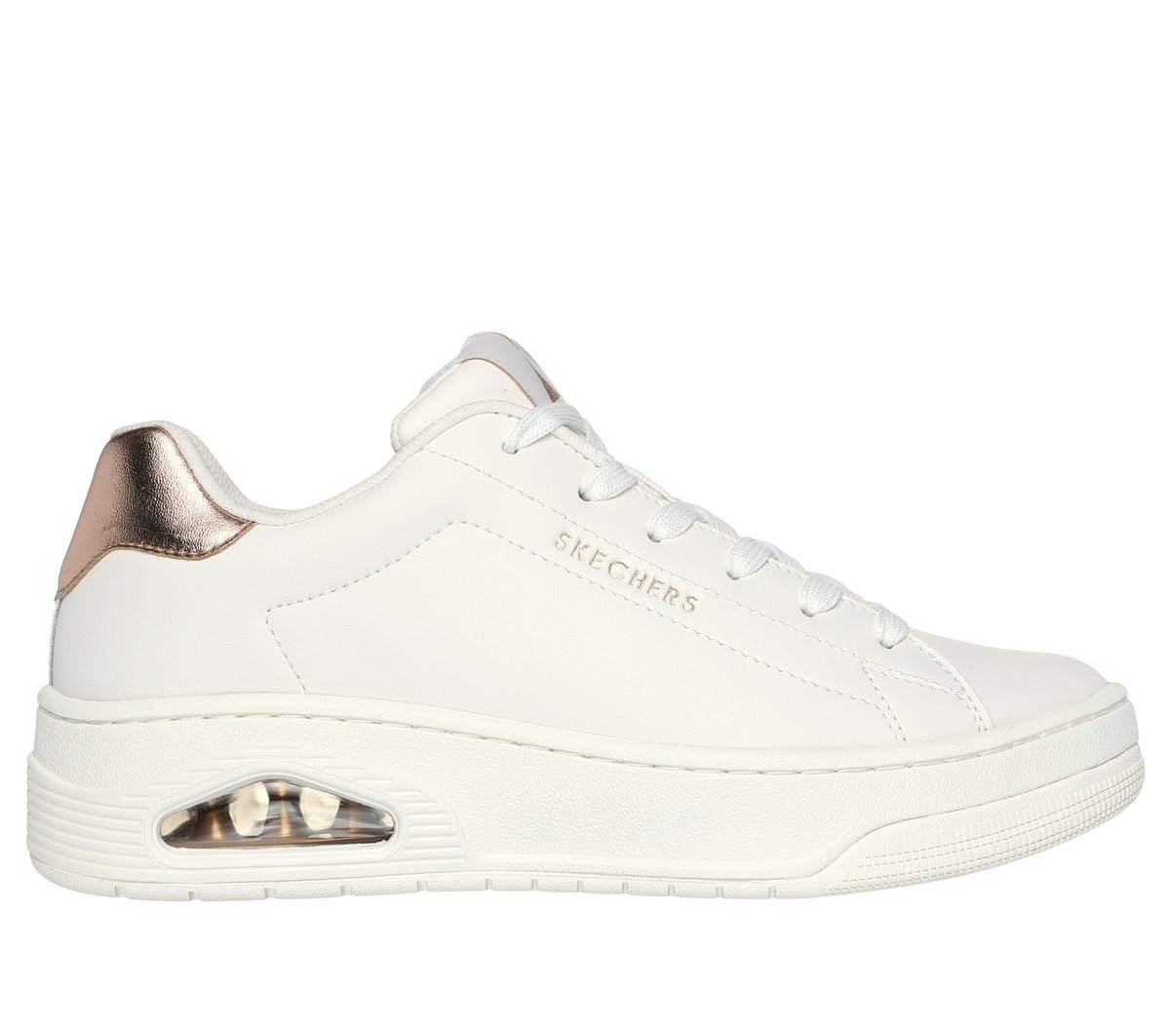 Skechers UNO Court - Courted Air Sneaker in Weiss, Größe 41