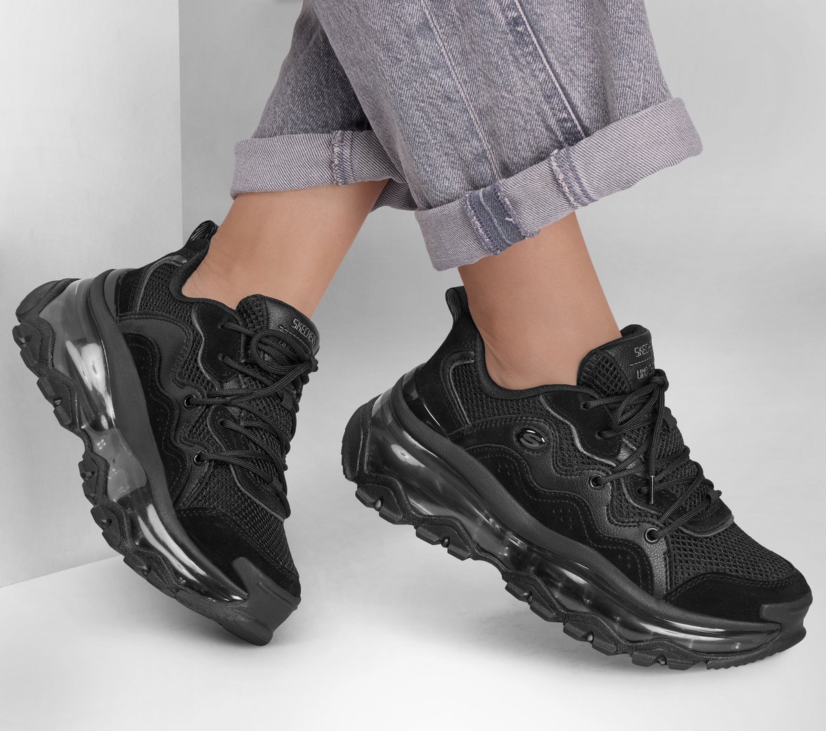 SKECHERS★UNO CHAOS★厚底★ベージュ系 Uno Chaos Uno Chaos 爆款运动鞋四色可选125.00 超值好货| 北美