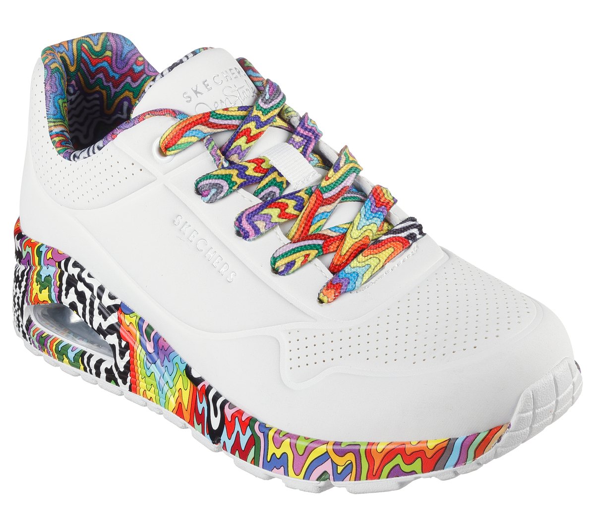 【SKECHERS】Jenn Stark: Uno レディーススニーカー Jen Stark: Uno - Kaleidoscope Dream