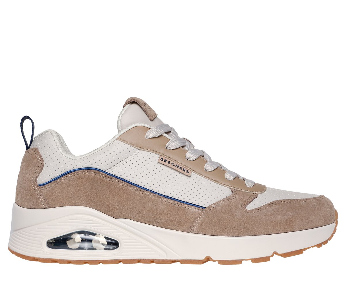 Skechers Heren UNO - Stacre 2.0 CM Zand, Maat 39, Medium