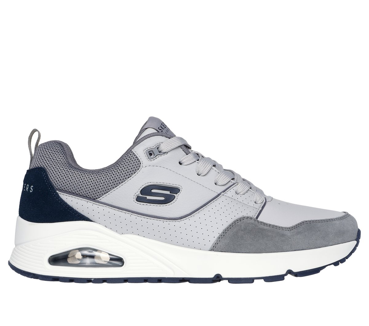 Skechers Heren Uno - Retro One CM Bruin, Maat 39, Medium