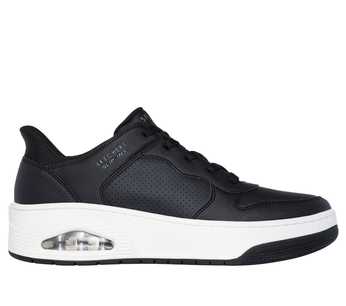 Skechers Slip-ins: UNO Court - Acacia - BLACK